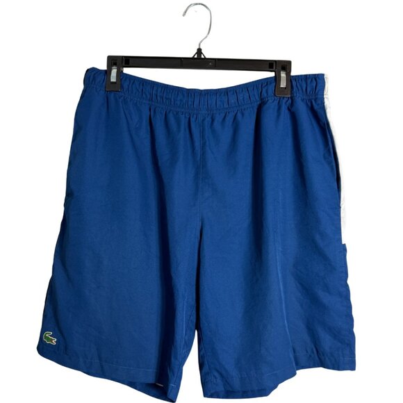 Lacoste Sport Active Lined Shorts Men's XL Blue Preppy Retro Outdoor Athletic - Picture 1 of 12